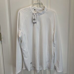Adidas White Long Sleeve Top